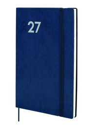 Finocam Agenda Anual 2027 Dynamic Mara en Catalán, Tapa Flexible Azul