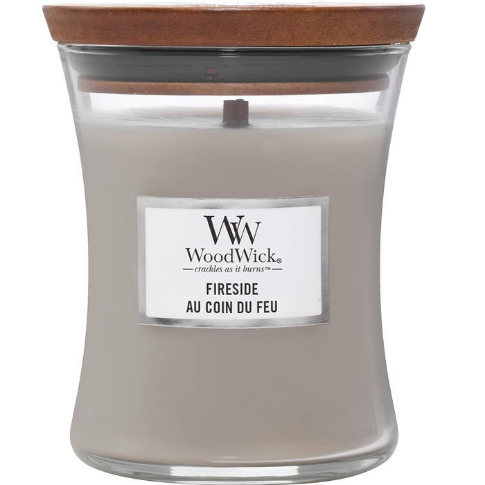 Woodwick Vela Mini Fireside con Aroma a Hoguera Woodwick Vela Mini Fireside con Aroma a Hoguera