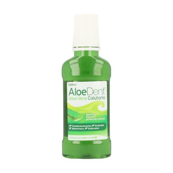 Optima Aloe Vera Colutorio Aloedent 250 ml Enjuague Bucal Natural con Aloe, Pomelo y Xilitol Optima Aloe Vera Colutorio Aloedent 250 ml Enjuague Bucal Natural con Aloe, Pomelo y Xilitol