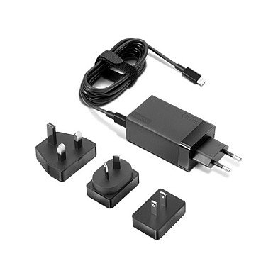 Lenovo Adaptador de Viaje USB-C 65W Negro 40AW0065WW