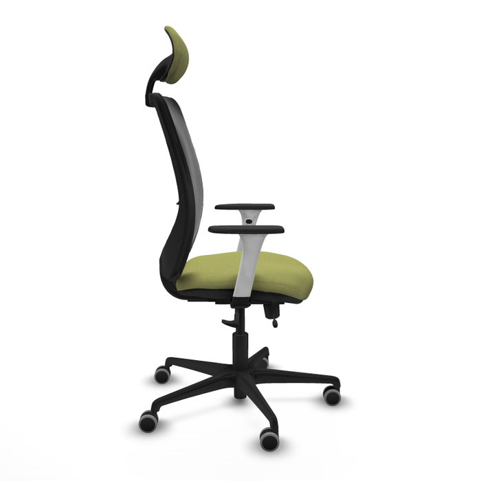 PIQUERAS Y CRESPO Silla de oficina Zulema con mecanismo Sincro/Traslack, Verde oliva y Negro PIQUERAS Y CRESPO Silla de oficina Zulema con mecanismo Sincro/Traslack, Verde oliva y Negro