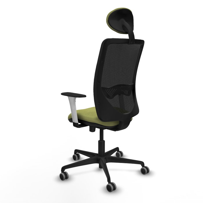 PIQUERAS Y CRESPO Silla de oficina Zulema con mecanismo Sincro/Traslack, Verde oliva y Negro PIQUERAS Y CRESPO Silla de oficina Zulema con mecanismo Sincro/Traslack, Verde oliva y Negro
