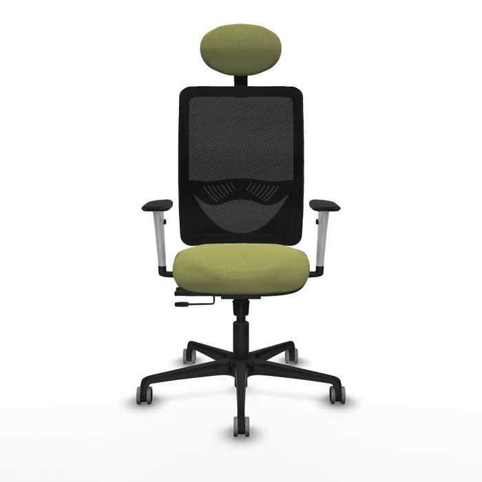 PIQUERAS Y CRESPO Silla de oficina Zulema con mecanismo Sincro/Traslack, Verde oliva y Negro PIQUERAS Y CRESPO Silla de oficina Zulema con mecanismo Sincro/Traslack, Verde oliva y Negro