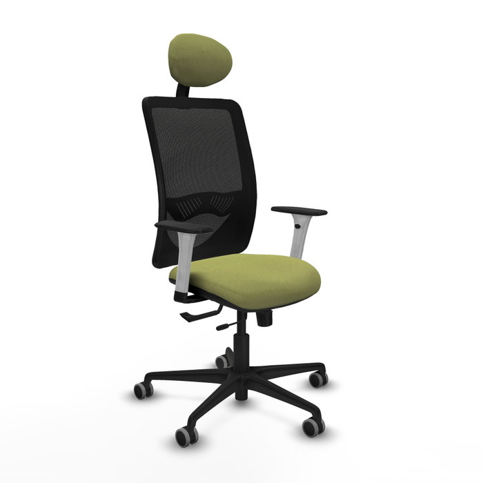 PIQUERAS Y CRESPO Silla de oficina Zulema con mecanismo Sincro/Traslack, Verde oliva y Negro PIQUERAS Y CRESPO Silla de oficina Zulema con mecanismo Sincro/Traslack, Verde oliva y Negro