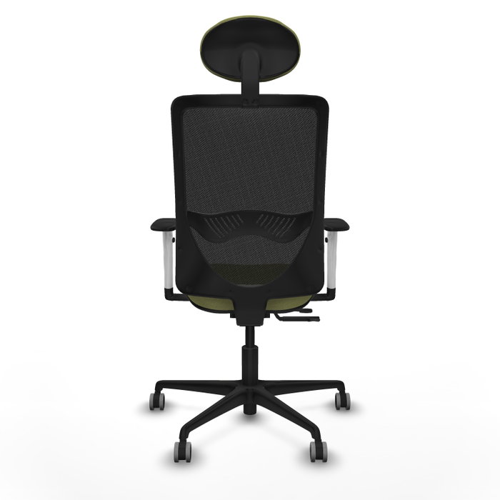 PIQUERAS Y CRESPO Silla de oficina Zulema con mecanismo Sincro/Traslack, Verde oliva y Negro PIQUERAS Y CRESPO Silla de oficina Zulema con mecanismo Sincro/Traslack, Verde oliva y Negro