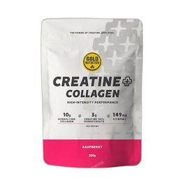 Gold Nutrition Creatina + Colágeno Frambuesa 200 g