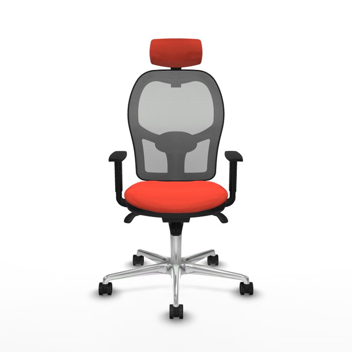 PIQUERAS Y CRESPO Silla de oficina Jorquera Naranja oscuro/Gris PIQUERAS Y CRESPO Silla de oficina Jorquera Naranja oscuro/Gris