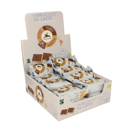 ALCE NERO Galletas Espelta Chocolate con Leche 24uds ALCE NERO Galletas Espelta Chocolate con Leche 24uds