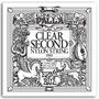 Ernie Ball Cuerda Nylon Clear Ernesto Palla 2Nd. Ernieball (Set de 6) (Set de 6)