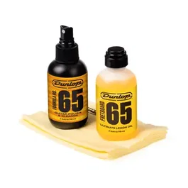 DUNLOP Kit de Limpieza para Cuerpo y Diapasones de Guitarra