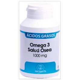 EQUISALUD Omega 3 Salud Ósea 1000Mg 120 Cápsulas con Vitamina D3 para Huesos y Corazón