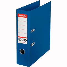 Esselte Archivador Palanca Nº1 Co2 Neutral A4 Cartón 100% Reciclado Lomo 75 mm Azul Vivida Climate Neutral