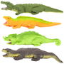 Jeux 2 momes Reptil Elástico Antiestrés Deformable Modelos Surtidos (Cocodrilo, Iguana, Camaleón, Dragón Komodo) A Partir de 3 Años