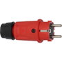 Brennenstuhl Enchufe SCHUKO IP54 para exteriores Rojo/Negro