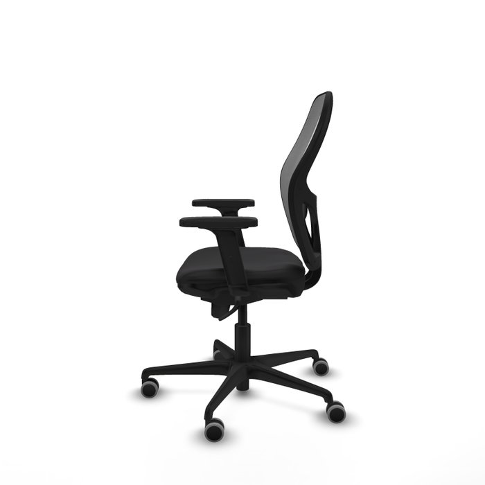 PIQUERAS Y CRESPO Silla de oficina Jorquera con mecanismo Sincro, Negro y Gris PIQUERAS Y CRESPO Silla de oficina Jorquera con mecanismo Sincro, Negro y Gris