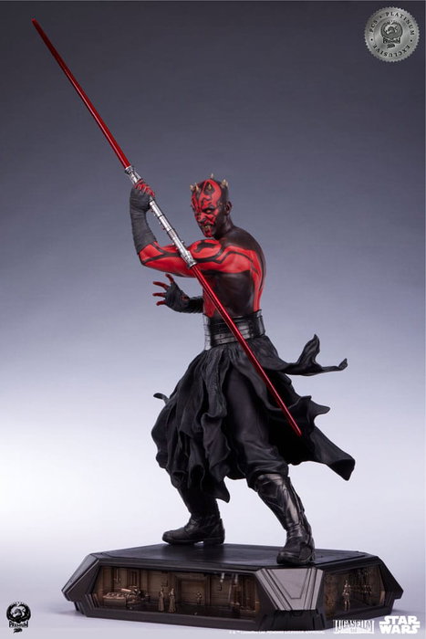 Premium Collectibles Studio Star Wars Estatua Epic 1/3 Darth Maul Platinum Exclusive