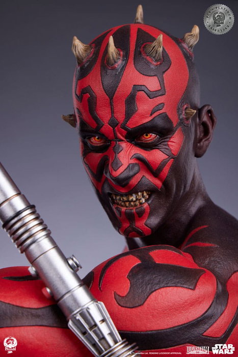 Premium Collectibles Studio Star Wars Estatua Epic 1/3 Darth Maul Platinum Exclusive