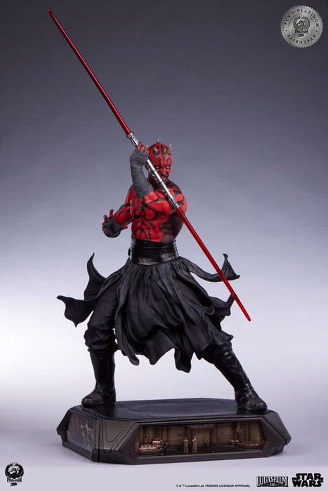 Premium Collectibles Studio Star Wars Estatua Epic 1/3 Darth Maul Platinum Exclusive