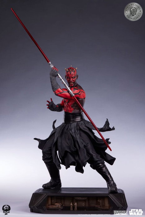 Premium Collectibles Studio Star Wars Estatua Epic 1/3 Darth Maul Platinum Exclusive