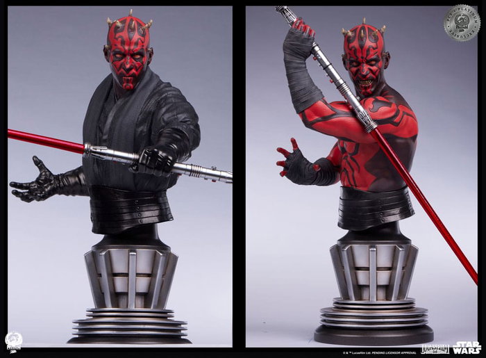 Premium Collectibles Studio Star Wars Estatua Epic 1/3 Darth Maul Platinum Exclusive