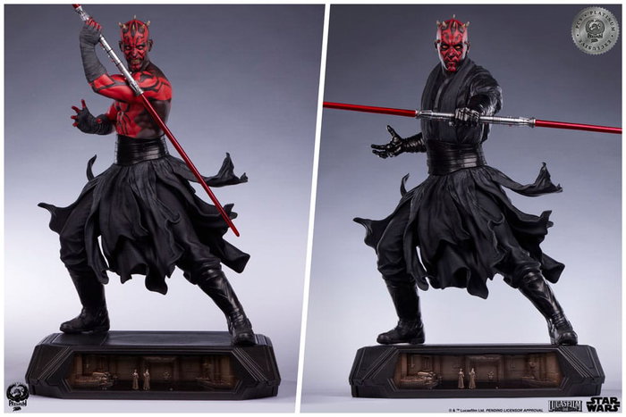 Premium Collectibles Studio Star Wars Estatua Epic 1/3 Darth Maul Platinum Exclusive