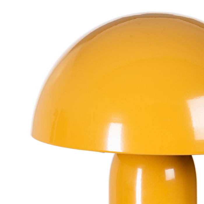 Lámpara Mesa Naranja Metal 22 X 22 X 31,50 cm