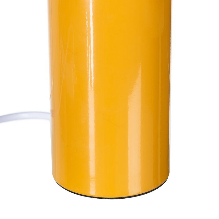 Lámpara Mesa Naranja Metal 22 X 22 X 31,50 cm