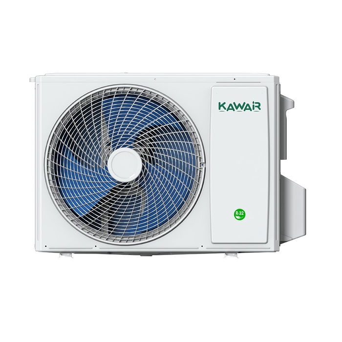 Kawair Kw12wf-r32 Aire Acondicionado Split 1x1 3.5 kW R32 con WiFi, Función I Feel, Autolimpieza, Turbo y Temporizador, 54 dB, 220V
