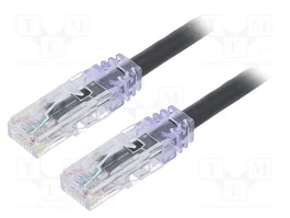 PANDUIT Patch cord Cat 6 TX6™ PLUS 1m Negro