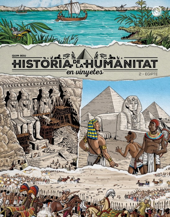 EDITORIAL ESPIRAL, Història de la humanitat en vinyetes vol. 2. Egipte, Bou Quim