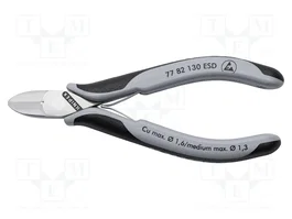 KNIPEX Alicates de corte lateral ESD 130 mm sin fase