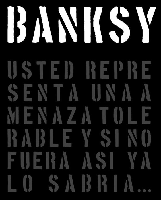 LA MARCA, ESTO NO ES UN MANUAL DE RECURSOS PARA LAS PUTAS AGENCIAS PUBLICITARIAS, Banksy