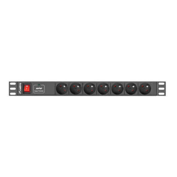 Lanberg PDU-07E-0200-BK 7*SCHUKO 1U 4000W 16A