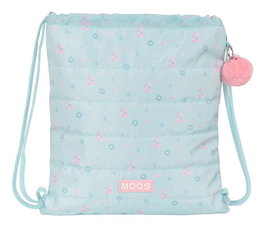 Bolsa Mochila con Cuerdas Moos Garden Turquesa