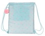 Bolsa Mochila con Cuerdas Moos Garden Turquesa