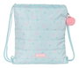 Bolsa Mochila con Cuerdas Moos Garden Turquesa