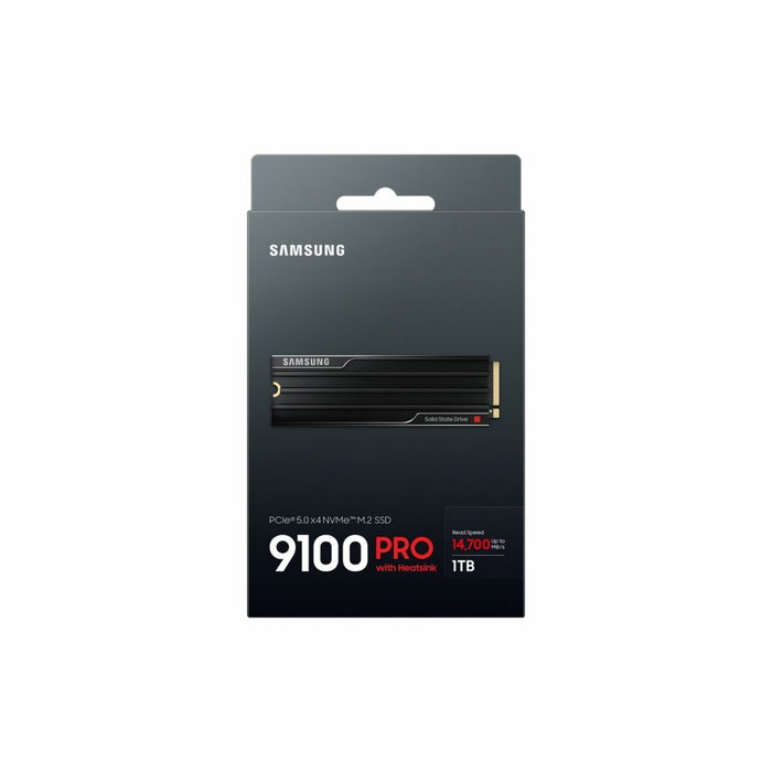 Samsung 9100 PRO Heatsink 1 TB M.2 NVMe PCIe 5.0 Samsung 9100 PRO Heatsink 1 TB M.2 NVMe PCIe 5.0