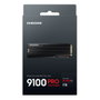 Samsung 9100 Pro Heatsink NVMe 1TB PCIe 5.0 SSD Interna M.2 2280, Lectura 14700 MB/s, Escritura 13300 MB/s
