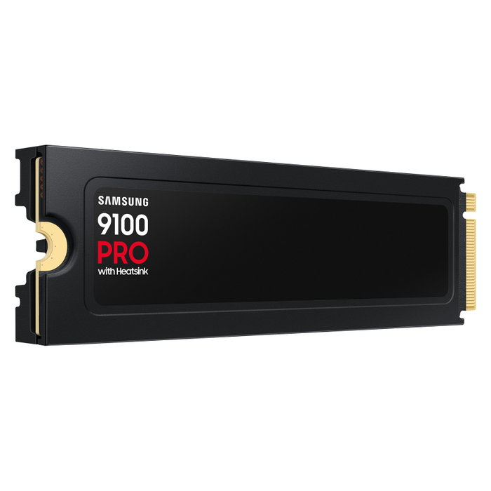 Samsung 9100 Pro Heatsink NVMe 1TB PCIe 5.0 SSD Interna M.2 2280, Lectura 14700 MB/s, Escritura 13300 MB/s Samsung 9100 Pro Heatsink NVMe 1TB PCIe 5.0 SSD Interna M.2 2280, Lectura 14700 MB/s, Escritura 13300 MB/s