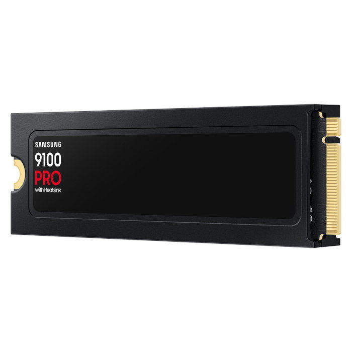 Samsung 9100 Pro Heatsink NVMe 1TB PCIe 5.0 SSD Interna M.2 2280, Lectura 14700 MB/s, Escritura 13300 MB/s Samsung 9100 Pro Heatsink NVMe 1TB PCIe 5.0 SSD Interna M.2 2280, Lectura 14700 MB/s, Escritura 13300 MB/s