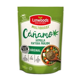 Linwoods Semillas de Cáñamo Molidas Bio 200g, Proteína Vegetal Orgánica Multiboost
