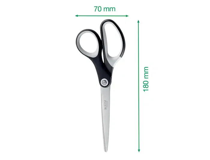 Tijeras Leitz Quality 180 mm Negro