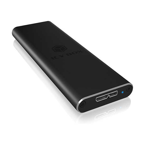 ICY BOX IB-183M2 Caja Externa SSD M.2 SATA USB 3.0 Negra ICY BOX IB-183M2 Caja Externa SSD M.2 SATA USB 3.0 Negra