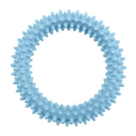 Nayeco Juguete Mini TPR Aro con Pincho Celeste para Perros 11 cm Pack de 3 Unidades Nayeco Juguete Mini TPR Aro con Pincho Celeste para Perros 11 cm Pack de 3 Unidades