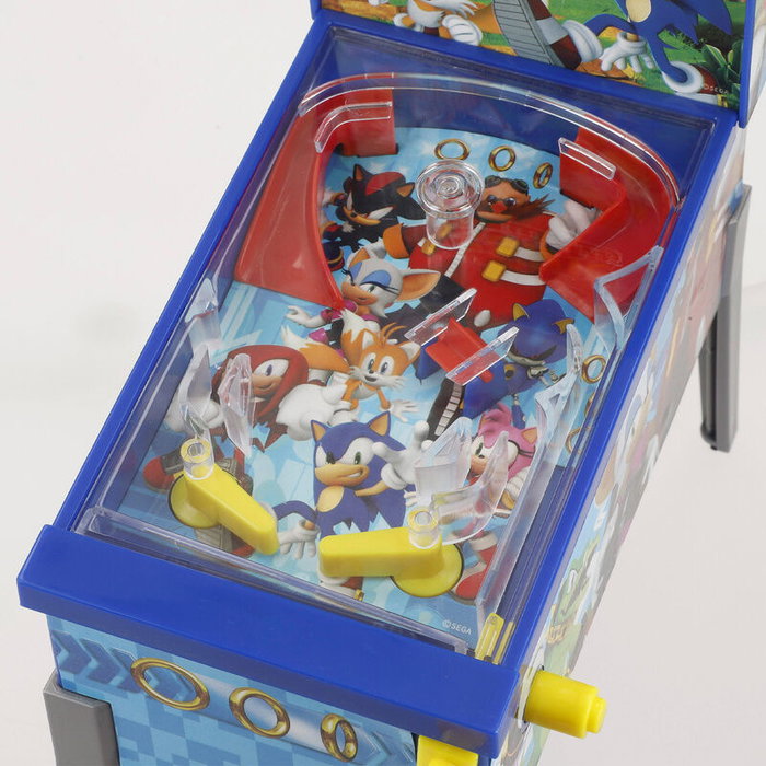 SEGA Mini Arcade Pinball Sonic The Hedgehog, Juguete con Luces y Sonidos, Edad Recomendada +3 Años (20x16x8.5cm) SEGA Mini Arcade Pinball Sonic The Hedgehog, Juguete con Luces y Sonidos, Edad Recomendada +3 Años (20x16x8.5cm)