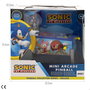 SEGA Mini Arcade Pinball Sonic The Hedgehog, Juguete con Luces y Sonidos, Edad Recomendada +3 Años (20x16x8.5cm)