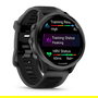 Garmin Forerunner 570 Reloj Inteligente Deportivo GPS AMOLED 1.4" Aluminio Negro Slate Grey 8GB Batería 10 Días Multideporte Natación Running Ciclismo Yoga