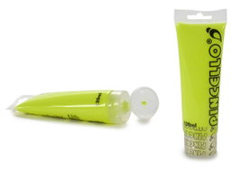 Pincello Tubo de Pintura Acrílica Neón Amarillo 120ml