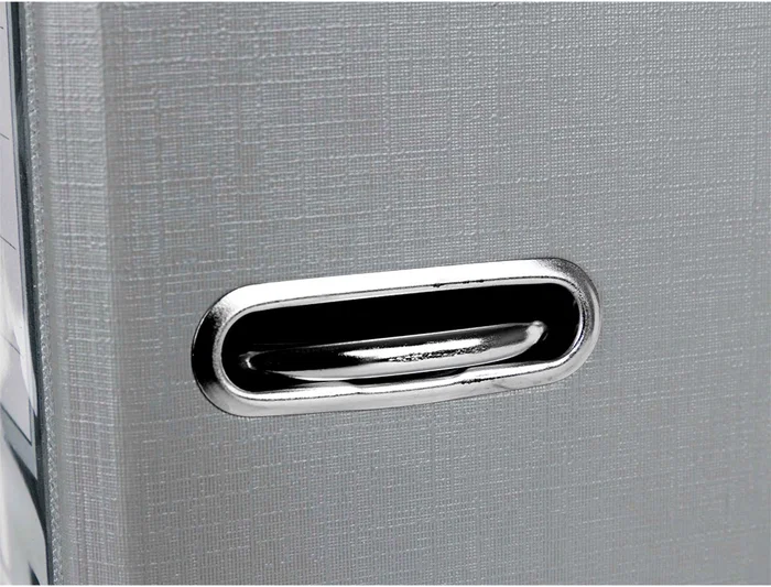 Liderpapel Archivador de Palanca Documenta Folio, Forrado PVC, Rado, Lomo 75mm, Compresor Metálico, Gris Liderpapel Archivador de Palanca Documenta Folio, Forrado PVC, Rado, Lomo 75mm, Compresor Metálico, Gris