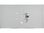 Liderpapel Archivador de Palanca Forrado PVC Gris 75mm Folio